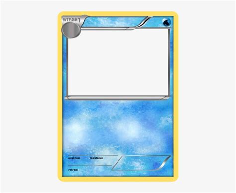 printable blank pokemon card template