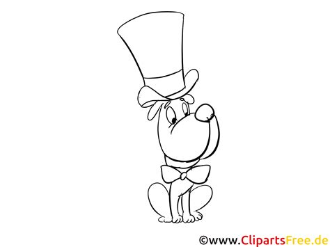 cartoon dog fourth  july colouring pages