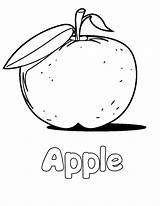 Apple Coloring Pages Printable Color Fruit Print Kids Bestcoloringpagesforkids Drawing Core Custard Letter Nature Choose Board Worksheets sketch template
