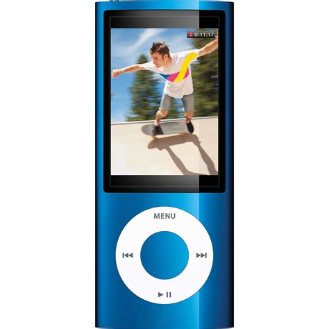 apple gb ipod nano blue mclla bh photo video