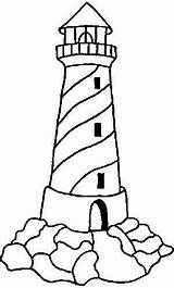 Lighthouse Faros Faro Phare sketch template