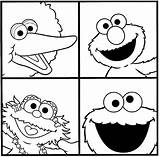 Sesame Street Coloring Pages Elmo Printables Color Printable Cute Rocks Birthday Print Count Choose Board Dorothy Kids sketch template