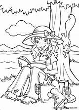 Coloring Pages Hobbies Holly Hobbie Getcolorings Friends Color sketch template