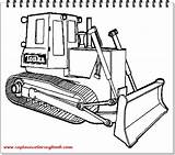 Coloring Pages Excavators Machines Kids Machine Choose Board Crane sketch template