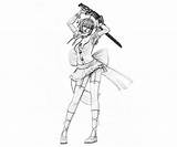 Juliet Starling Chainsaw Lollypop Armored Coloring Pages sketch template