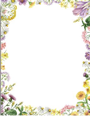 floral border paper paper  floral border great papers