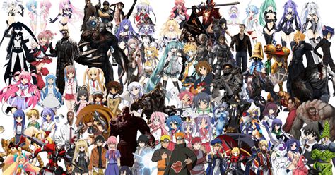 animes crossover  wallpapers wallpapersafari