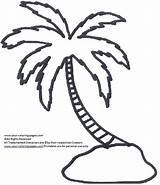 Tree Palm Coloring Coconut Pages Drawing Line Date Leaves Sheet Trees Printable Color Template Getdrawings Getcolorings Easy Colorings sketch template
