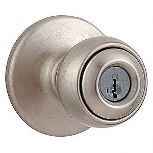 kwikset standard duty entrance  series knob lockset   grainger