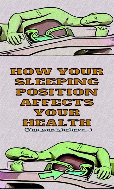 How Your Sleeping Position Affects Your Health Medicine