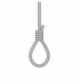 Rope Suicide Lynching Vector Loop Clip Illustrations Vectors Drawing Hanging sketch template