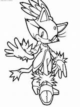 Sonic Coloring Pages Hedgehog Tails Colouring Library Clipart Characters sketch template