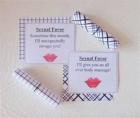 Sexual Favors Box Sex Coupons In A Wood Box Valentines T Etsy