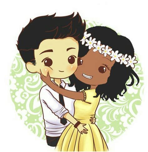 ambw art interracial art interracial couples cartoon black girl art
