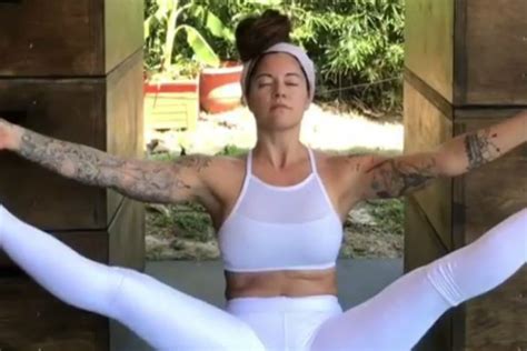 Woman Posts A Video Of Her Doing Yoga In White Pants While