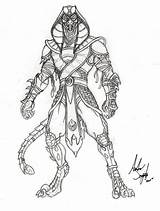 Coloring Mortal Kombat Pages Combat Drawing Drawings Getdrawings 1074 75kb Choose Board sketch template