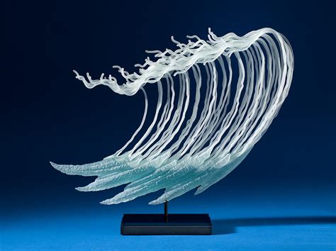 An Artist’s Dramatic Glass Sculptures Depicting Nature Art People Gallery