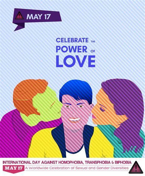 May 17 Is International Day Against Homophobia
