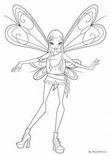 Winx Club Believix Coloring Pages Roxy Bloom Info sketch template