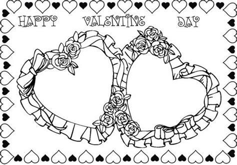 roses valentines day coloring pages heart coloring pages valentines