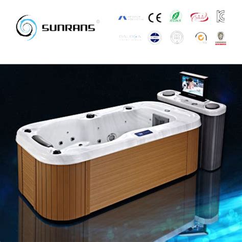 China New Design Luxury Mini Indoor 1 Person Hot Tub Spa