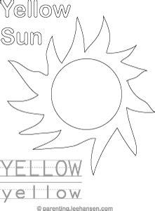 yellow color trace  read activity sheet