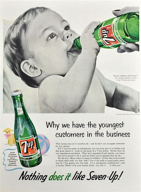 retro  ad   baby drinking soda retro reveries soda ads funny vintage ads