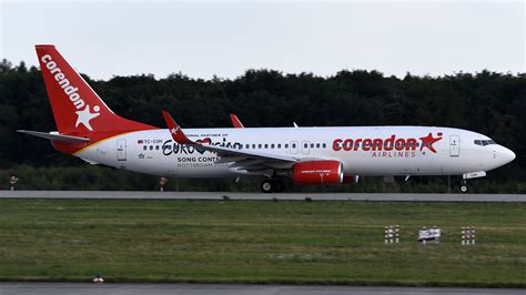 corendon   eurovision song contest rotterdam  livery berlin aviation spotting