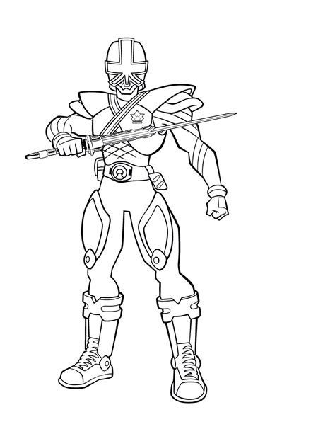 power rangers megazord coloring pages