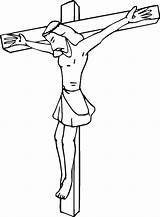 Crucificado Kreuz Colorear Ausmalbild Desenho Christus Unten Kopf Agachada Ausmalen Tudodesenhos Pintables Crucificação Figuras sketch template