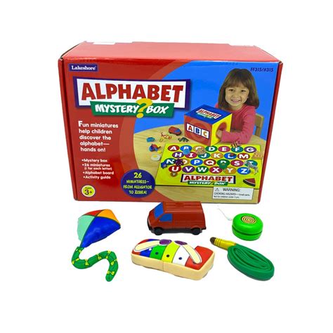 alphabet mysterybox educational toy library
