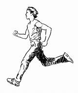 Running Draw Man Person Drawing Sketch Step Clipart Sketchbook Figure Challenge Run People Guy Pencil Easy Drawings Sketches Gif Left sketch template