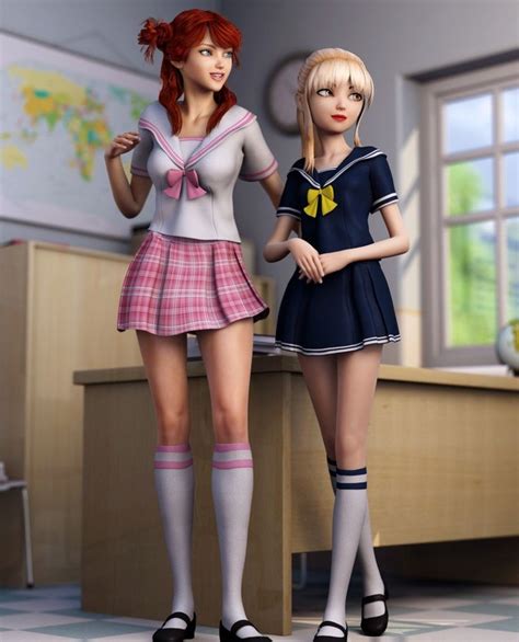 3d Anime Busty Girls Anime Girl