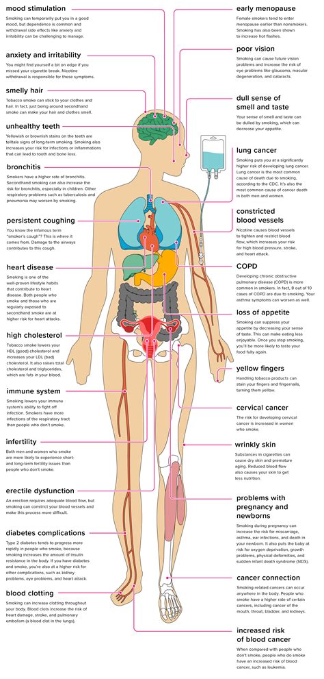 26 health effects of smoking on your body