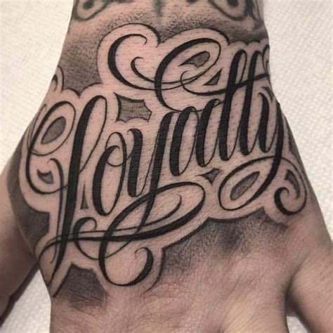 101 Amazing Loyalty Tattoo Designs You Must See Loyalty Tattoo Hand