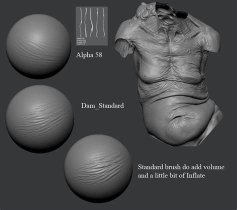 Skin 3d Model Texture Zbrush Tutorial 3d Tutorial Zbrush Character