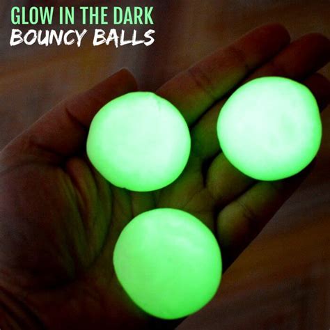 diy bouncy balls how to make glow in the dark bouncy balls