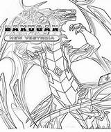 Bakugan Colorare Aquos Gratis360 Drago Pegatrix Disegno sketch template