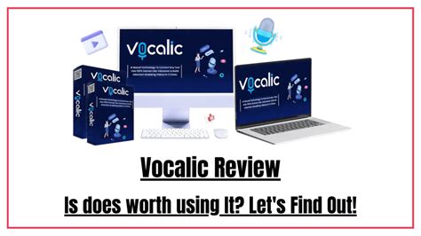 vocalic review    voice   video creator
