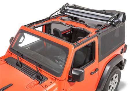 mopar sailcloth soft top kit    jeep wrangler jl  door