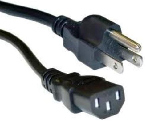 ac power cord cable ft  sony tv  life time warranty plug type nema  p ac  iec