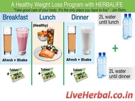 Losing Weight Herbalife Weight Loss Program Explained