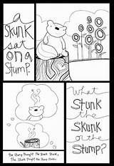 Twister Skunk Stump sketch template