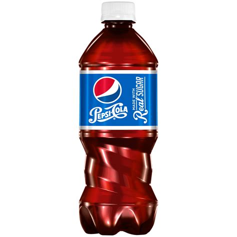 pepsi cola real sugar cola  fl oz bottle walmartcom