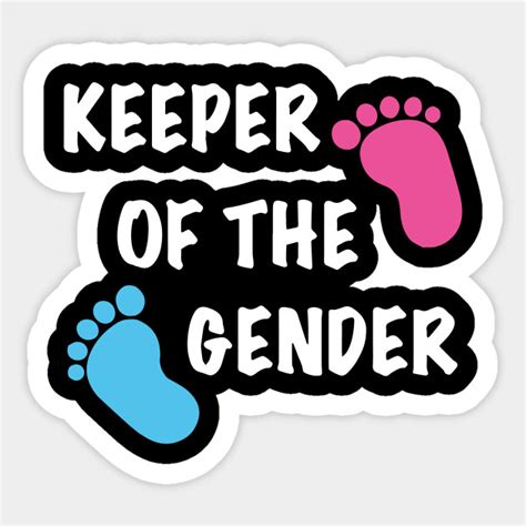 keeper of the gender shirt gender reveal party tshirt t