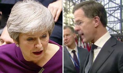 brexit news  british behaviour dutch prime minister savages labour bullying  uk