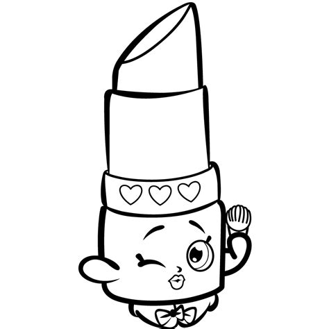 shopkins coloring pages learny kids