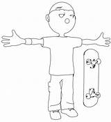 Skateboard Rap Wecoloringpage sketch template