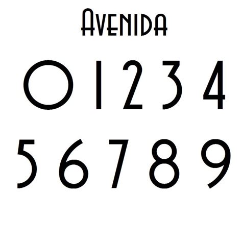 font numbers images  pinterest numbers typography