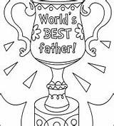 Coloring Pages Fathers Ones Little Top Father Trophy Indiaparenting sketch template